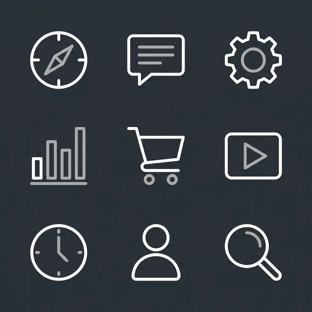 3D gradient icon preview