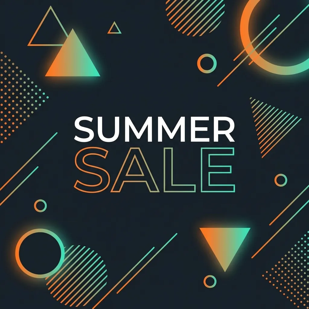 Social banner design example