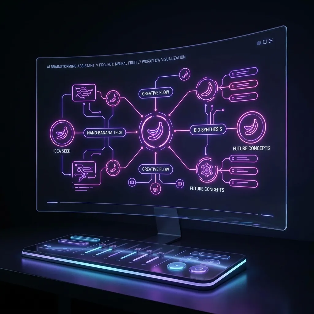 Q brainstorming assistant interface