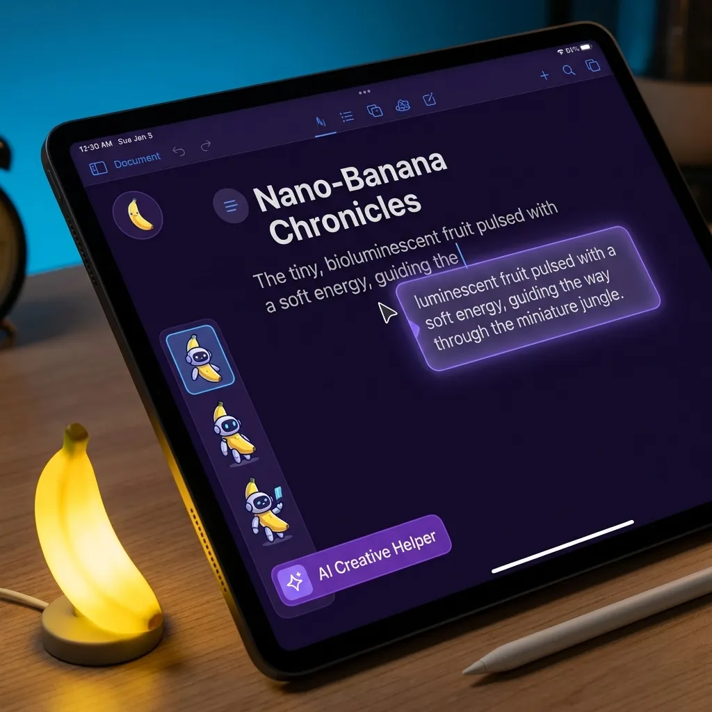 Q writing assistant interface