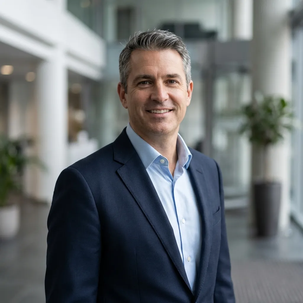 Corporate male headshot