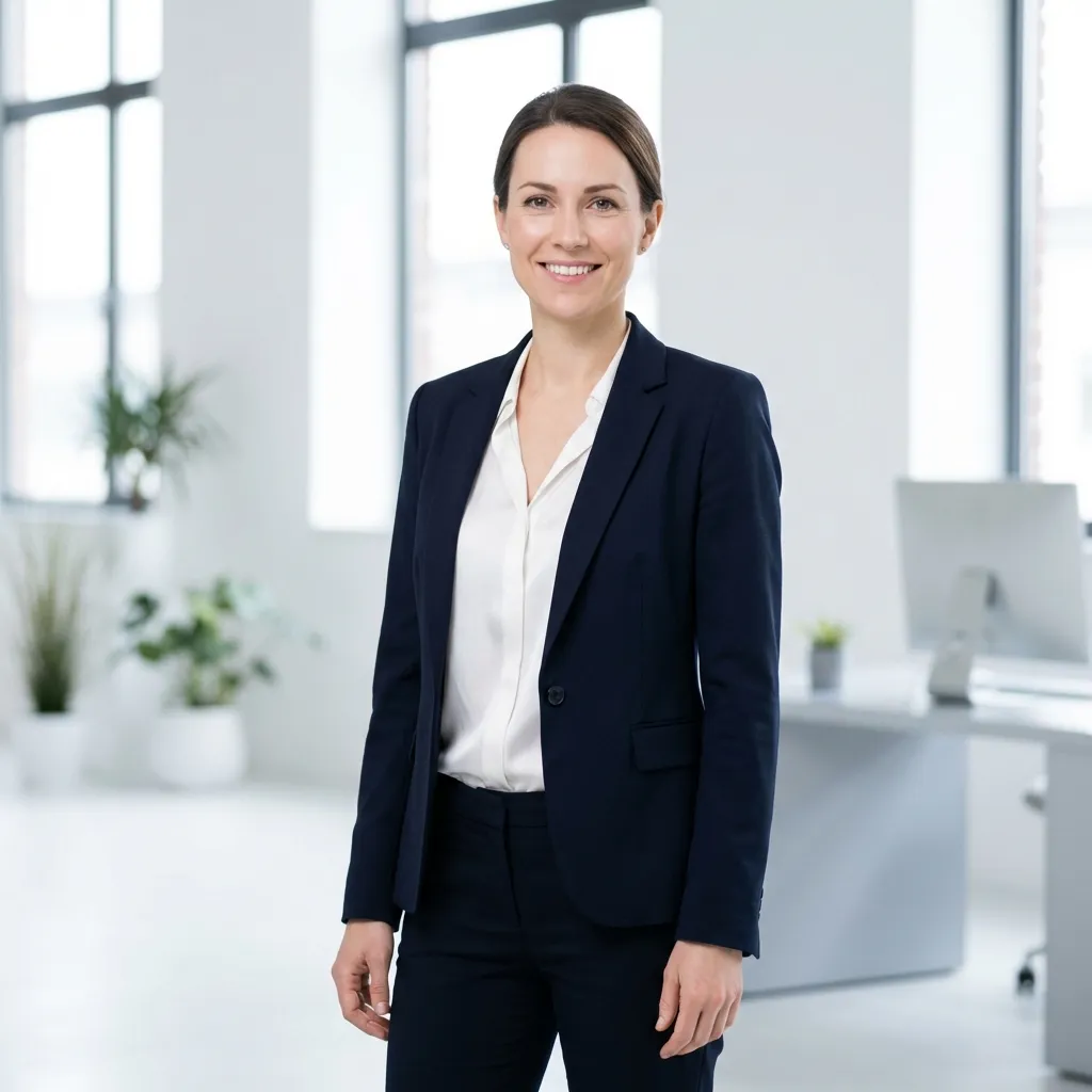 Corporate female headshot